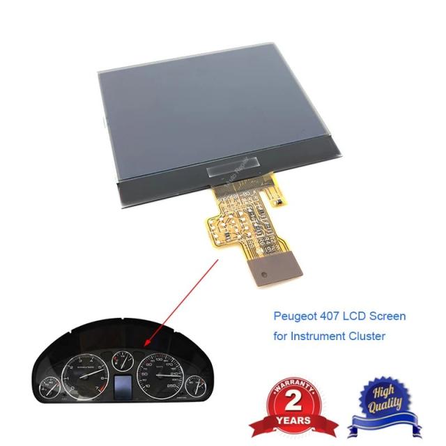 ペジェオ 407 407SW HDI クーペ 計器クラスター ダッシュボード LCD画面 ピクセル修復 輸入品_7