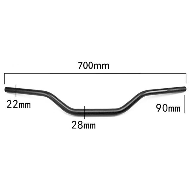 7/8 22mm 28mm ハンドルバー ファットバー ハンドルチューブ YAMAHA BMW KTM Benelli BWS MSX125 250 350 450 600 ユニバーサル ピットバイク ダートバイク ATV 対応 輸入品_2