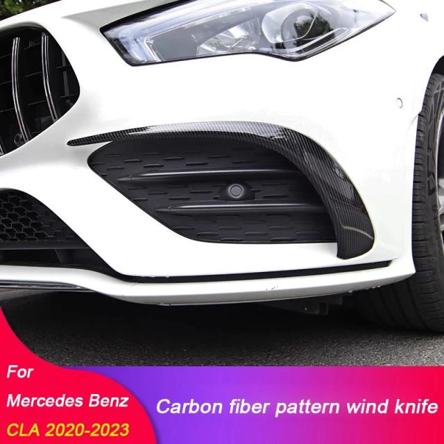 メルセデスベンツCLA C118 X118 CLA35 4MATIC用 フロントエアインテークグリル デコレーションバー バンパースポイラー AMG風 チューニングパーツ 輸入品