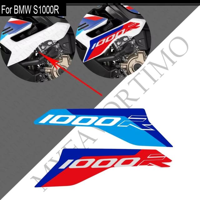 BMW S1000R/S1000RR/M1000R用 ボディフェアリングプロテクター タンクニーパッドステッカー 2021-モデル 輸入品