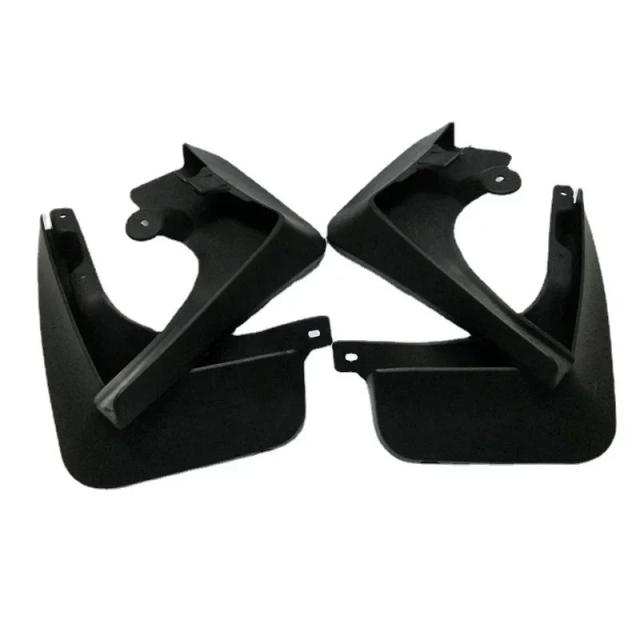【BMW 5シリーズ F10/F10専用】フロント＆リア マッドガード 4点セット (520i/523i/525i/528i/530i 2011-モデル対応) 輸入品