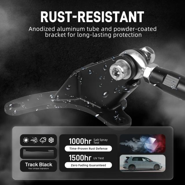 BEVINSEE パフォーマンス フロントストラットタワーバー VW Golf MK7/7.5 GTI/R 対応 輸入品_4