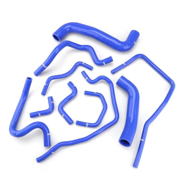 CNSPEED ブルー 10ピース シリコン ラジエーター クーラント ホース キット スバル インプレッサ WRX/STi GDB EJ20 用 輸入品_1