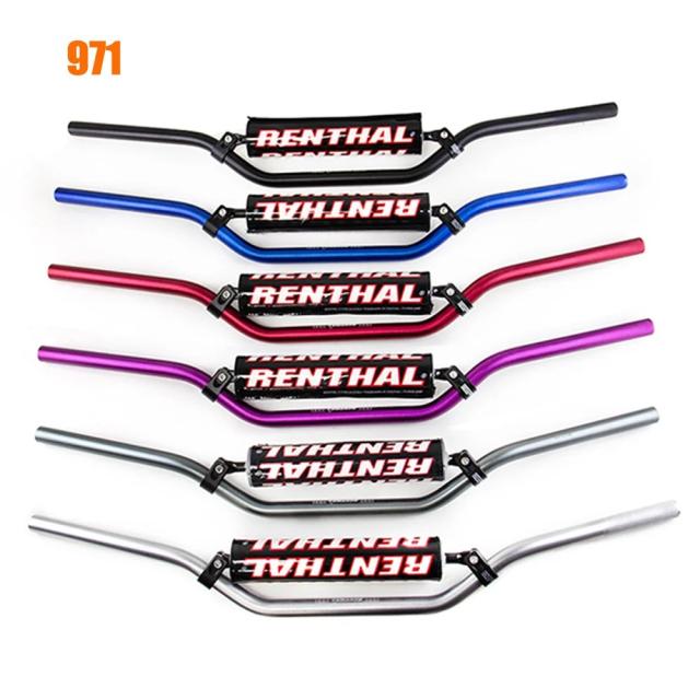 モーターサイクルハンドルバー 22/28mm RENTHAL 971/997 対応 ダートバイクグリップ ピットバイクアクセサリー KTM CRF KLX YZF 汎用 輸入品_2