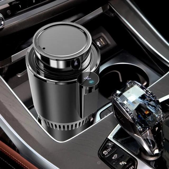 12V 車載 冷暖杯 デジタル表示 2in1 スマート保温保冷カップ 飲み物ホルダー 急速冷凍・加熱 電気マグカップ 輸入品_11