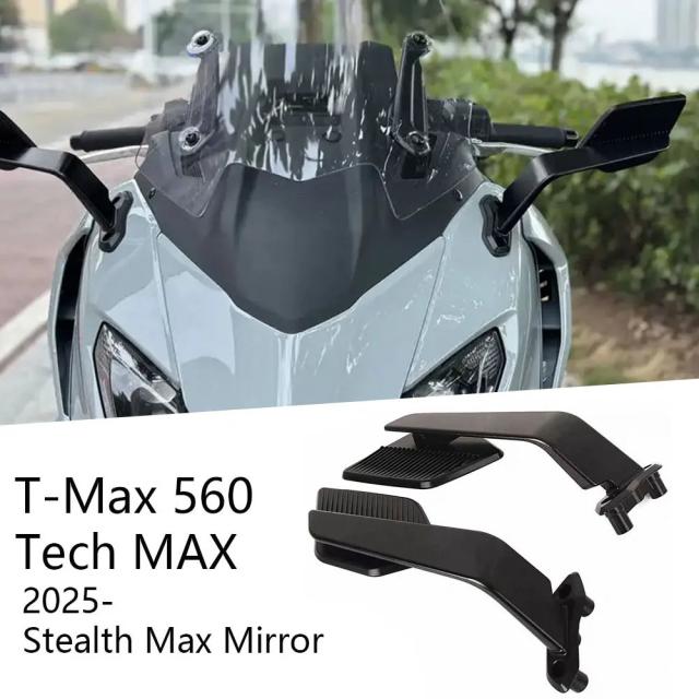 ヤマハ T-MAX 560 TMAX560 テックマックス モデル 新型 バイク ウイングミラー 調整可能 アルミ製 ミラー アクセサリー 輸入品