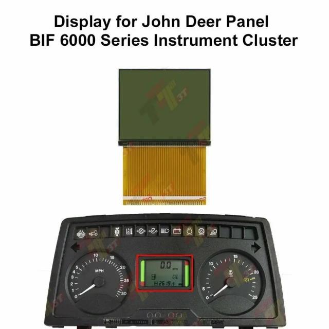 ジョンディア 6000シリーズ パネル用 ダッシュボード LCDディスプレイ BIF 6320 6430 7320 インストゥルメントクラスター 輸入品