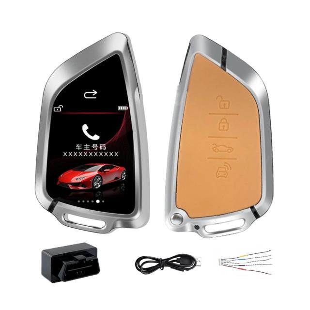 スマートLCDキー BMW アウディ ヒュンダイ ベンツ ホンダ トヨタ 日産 レクサス ポルシェ マツダ ユニバーサル 改良型 スクリーンキー 快適エントリー 輸入品