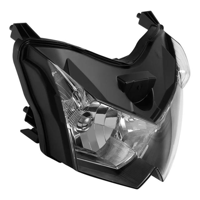 カワサキ Z750 ZR750L 2007-2009 専用 クリアヘッドライトアセンブリ 輸入品