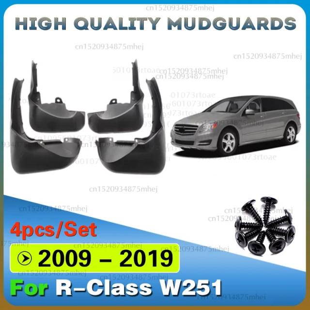 メルセデス・ベンツ Rクラス W251 用 フェンダーガード マッドフラップ 4点セット 輸入品