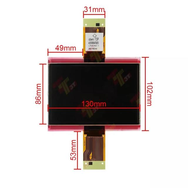 メルセデス・トラック アクトロス MPII・MPIII 用 ダッシュボード表示器＋底面偏光フィルム 計器表示パネル 輸入品_10