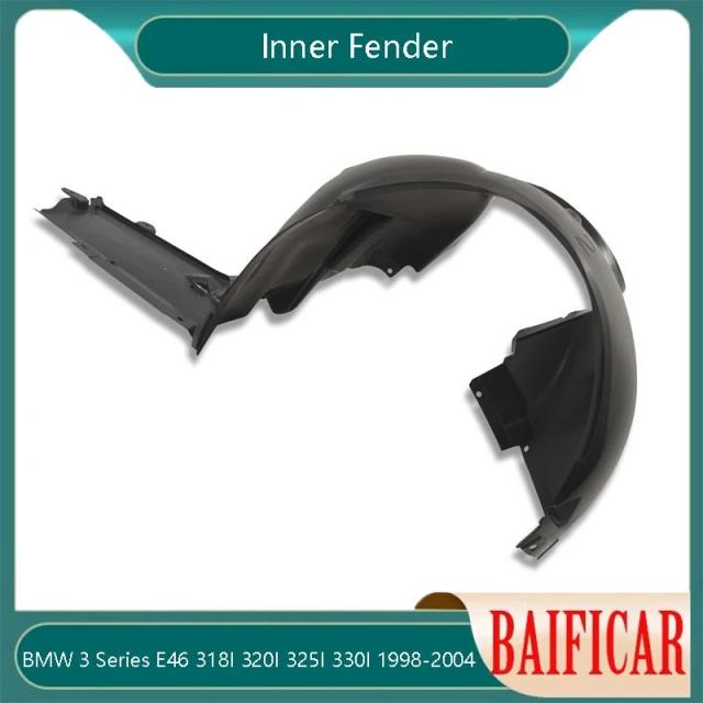 バイフィカー 純正新品 インナーフェンダーライナーガード 泥よけ 51718268346 51718268345 BMW 3シリーズ E46 318i 320i 325i 330I 1998-2004年式 用 輸入品