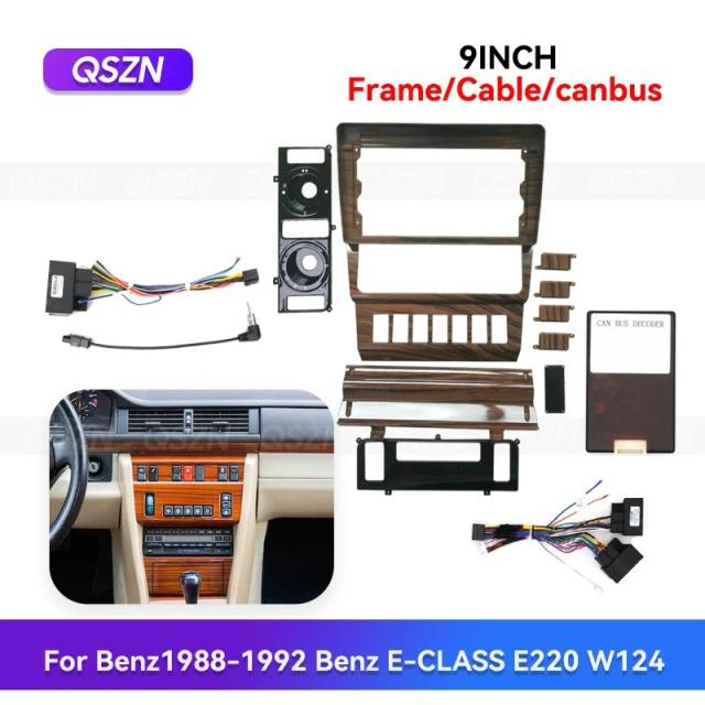 専用のお品です。 QSZN 9インチ メルセデスベンツ Eクラス E220 W124 1988-1992年用