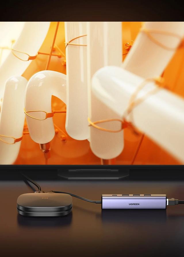 UGREEN USB3.0 イーサネットアダプター 1000/100Mbps HUB搭載 RJ45 LAN ネットワークカード ノートPC Xiaomi Mi Box Macbook Windows USB-C HUB対応 輸入品_11