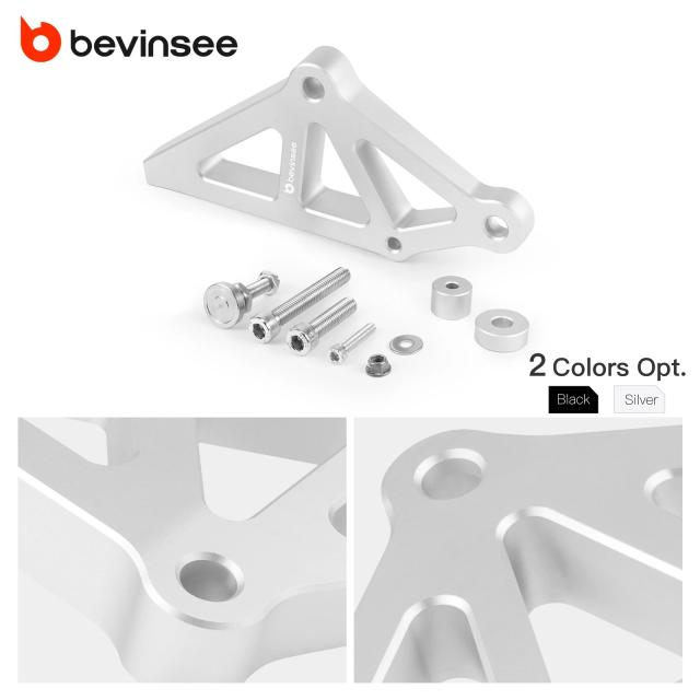 BEVINSEE ブレーキマスターシリンダーブレースブラケット Tesla Model 3 2017-2023 専用 (LHDモデルのみ) 輸入品