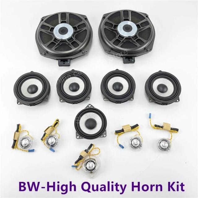 カー用ミッドレンジホーンサブウーファー、オートスピーカー、BMW X3 F25 X4 F26 F30 F34 F32 F20 G30 G01 3・4・5シリーズ X5 7シリーズ用ツイーター 輸入品