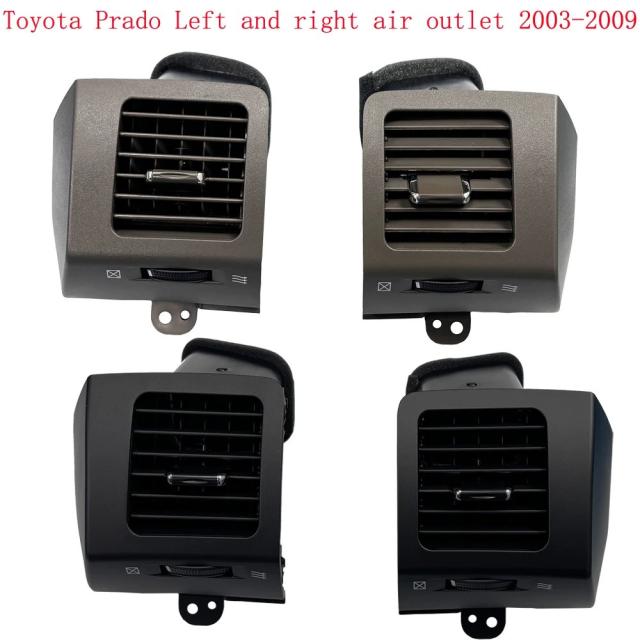 エアベントアウトレット トヨタ ランドクルーザー プラド120 レクサス GX470 2003-2009 専用 エアコン プレート グリル 輸入品