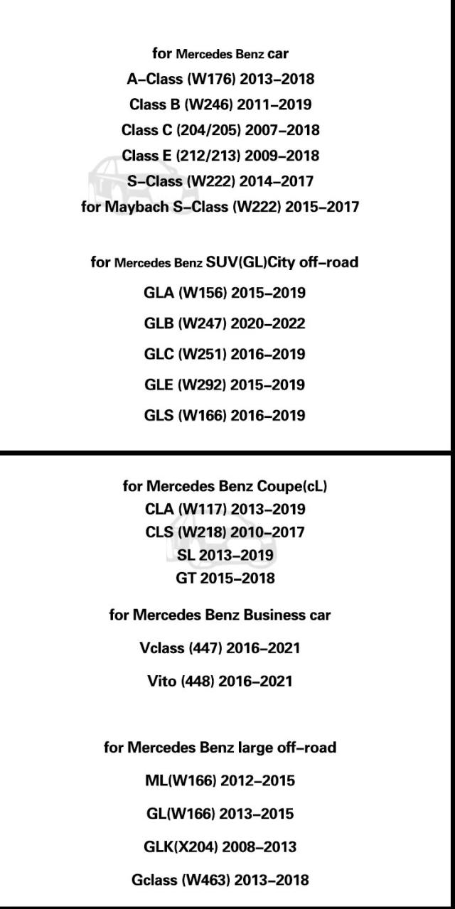 メルセデス・？ンツ 809 ドラゴンフライステアリング AMG CLS GLC GLE GLS GLK A/B/C G/Vクラス 適合 旧型から新型ステアリングホイール デコーダー 変換キット 輸入品