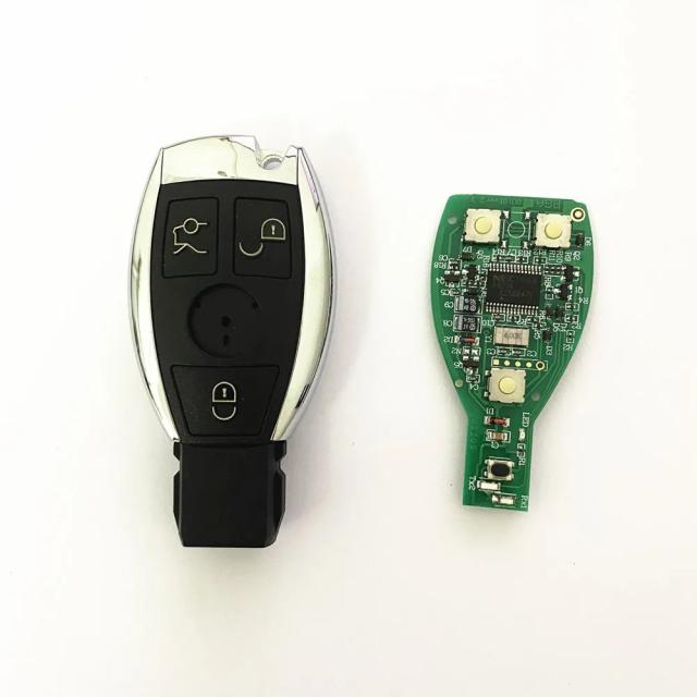 BGA表現スタイル 3/4名取り草 リモートカーキー 433MHz メルセデス・ベンツ C E S 専用 純然たるNEC BGA足がかり相応う インポート品