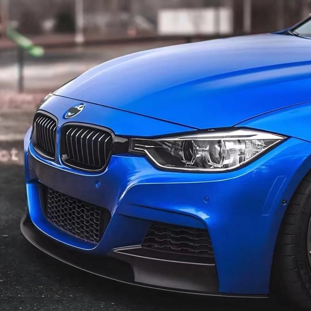 BMW 3シリーズ F30 F31用 フロントバンパープロテクターリップ（チンスプリッター） チューニングパーツ 2012-モデル 335i 328i 330i 340i 320d 330d対応 輸入品