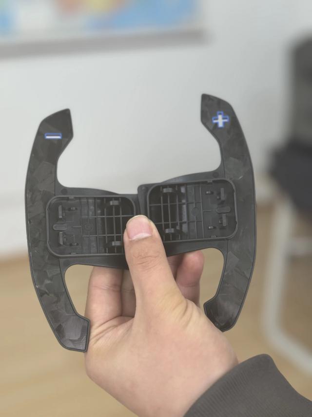 2021- BMW M3 G80 M4 G82 G83 M5 F90 2017-2021 ブルーカーボンパドルシフター ステアリングホイール拡張シフター 交換用 輸入品_5