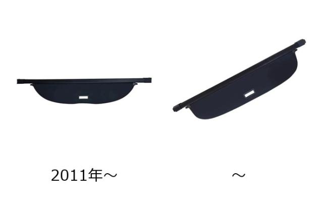 ポルシェ カイエン 2011-2024 用 伸縮式 トランクカバー ブラック 荷物 日よけ 防犯カバー 1セット 輸入品_1