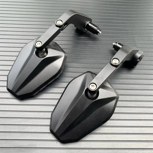 ドゥカティモンスター対応 CNC リアビュー サイドミラー ハンドルバーエンドミラー 695 696 796 797 821 1100 1200 1200S 1200R S2R 適合 輸入品_9