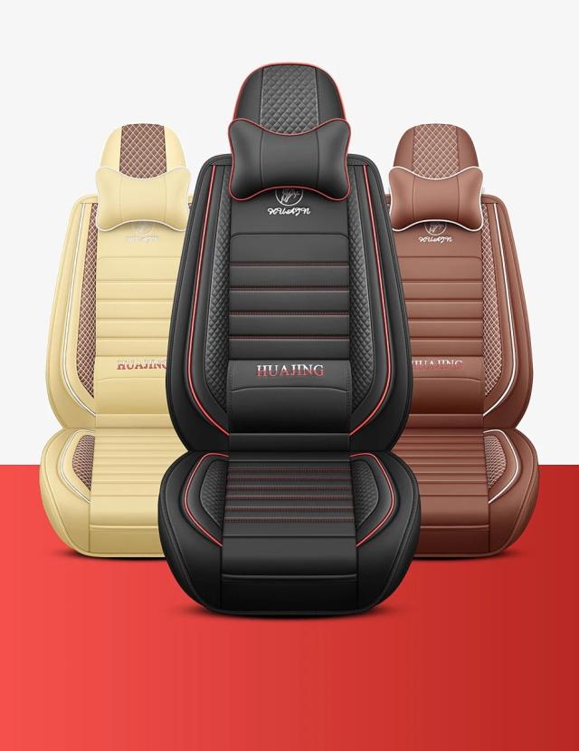 新型 ユニバーサル カーフシートカバー プロテクター PUレザー オーディQ3 メルセデスW211 ジャガーXF グランドi10 フォードフォーカス3 セダンSUV対応 輸入品_12