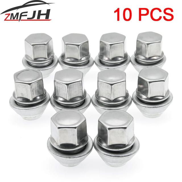 10個セット 19mm 合金鋼ホイールナット M12x1.5 フォード フィエスタ/モンデオ/C-MAX MK1 MK2 MK3 ボルト ラグスタッド タイヤナット アルミホイール用ナット 輸入品 7,638円