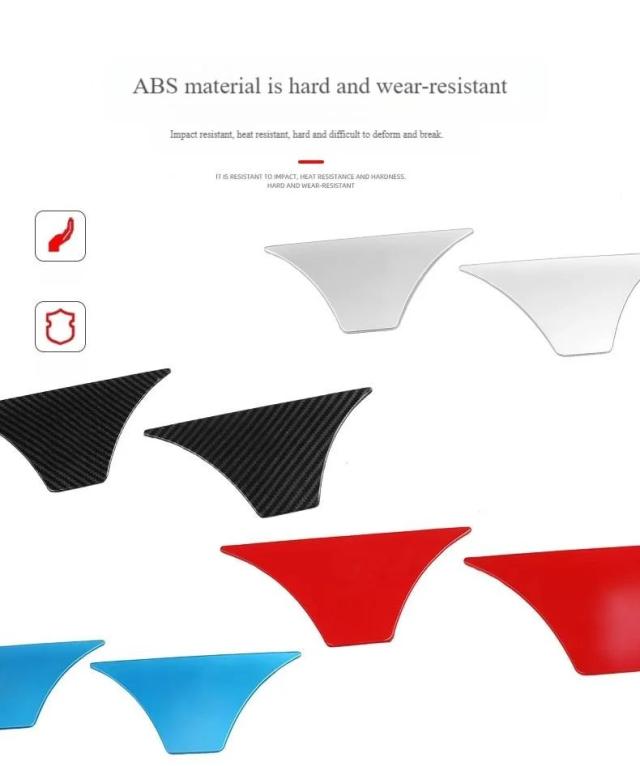 ポルシェ マカン 95B 2014-2019 専用 アクセサリー ABS センターピラー ドア 装飾 ステッカー 輸入品_8
