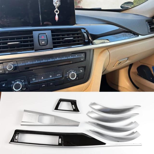 BMW 3/4シリーズ F30 F32 F34 F36 3GT 専用 センターコンソール エアコン吹き出し口 トリムパネル 内装アクセサリー 輸入品_4