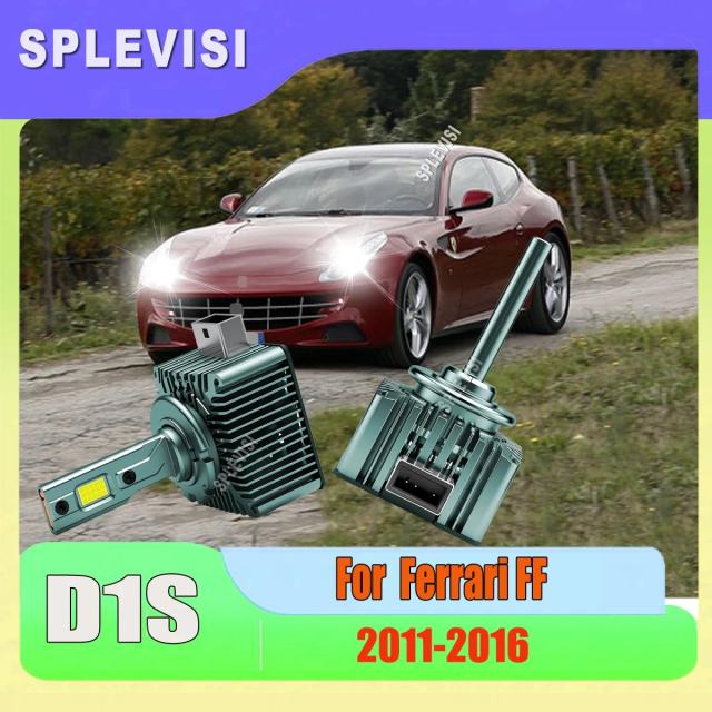 D1S HIDヘッドライトバルブ クセノンホワイト 高輝度 視認性抜群 フェラーリFF 2011-2016年モデル 交換用バルブ 輸入品