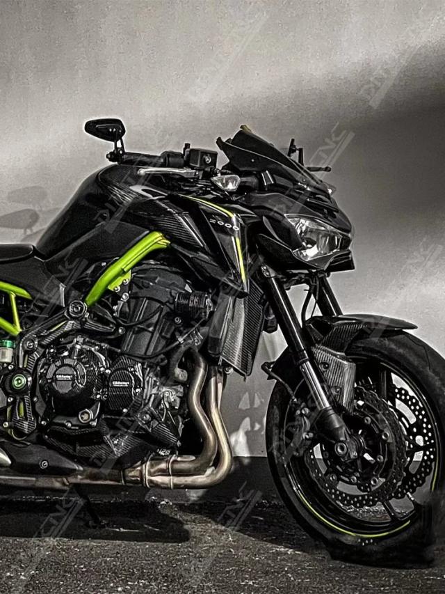 カワサキ Z900 Z900SE Z400 Z1000 Z900RS/Cafe 用 ハンドルエンドミラー 左右回転 バイクアクセサリー (2017-モデル対応) 輸入品_16
