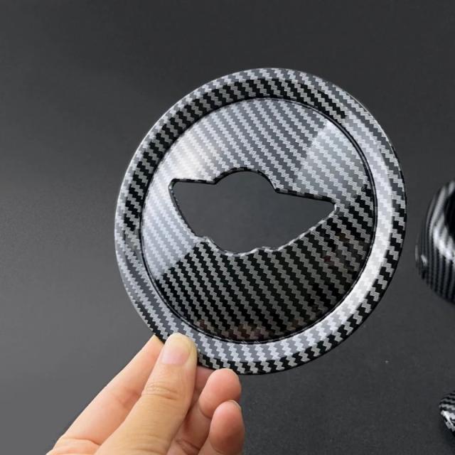 BMW MINI Cooper JCW用 ステアリングホイールマルチメディアボタン装飾カバー 純正風カスタムパーツ 輸入品_5