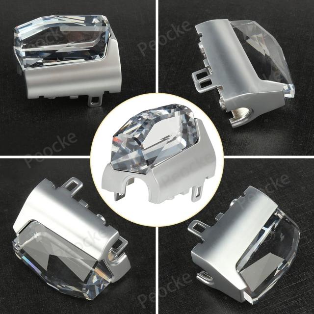 BMW X5 G05 G20 G12 X6 G06 iX3 G08 i4 G26 i7 G70 X7 G07用 クリスタル ギアセレクター パドルノブ メタルベース オリジナルスタイル 2023 2024 輸入品_15