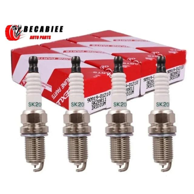 4/8個 90919-01210 SK20R11 イリジウム スパークプラグ トヨタ サイオン カムリ RAV4 タンドラ レクサス ES LS GS メルセデス・ベンツ C230 C55 ボルボ 対応 輸入品