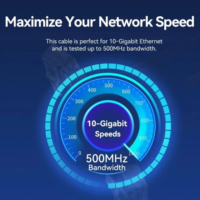 Cat6/Cat6a スリムRJ45 UTP ネットワークケーブル 24本セット 10Gbps Cat6 パッチケーブル NAS PS5 パッチパネル スイッチ対応 柔軟 輸入品_3
