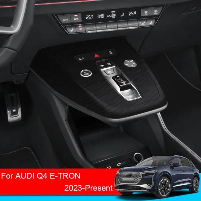 アウディ Q4 e-tron 以降モデル用 車内ステッカー ウィンドウパネルデカール ギアボックス ダッシュボード保護フィルム アクセサリー 輸入品_7