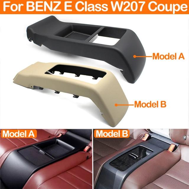 メルセデス・ベンツ Eクラス W207 クーペ用 リアシート中央折りたたみアームレスト カップホルダー 外側カバーパネル 2079202821 2078401974 輸入品