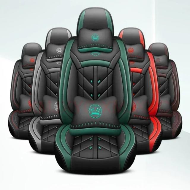 ユニバーサルスタイル フルカバー カーシートカバー メルセデス W204 W205 W203 ルノー キャプチャー オペル アストラ H 用 自動車アクセサリー PUレザー 輸入品_2