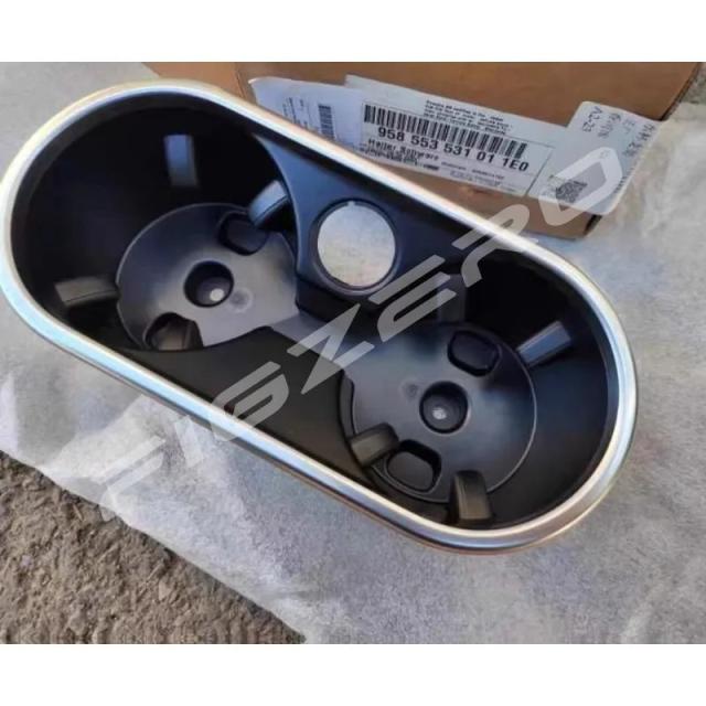純正カップホルダー収納コンパートメント デコレーションパネル グローブアームレストボックス 958 553 531 ポルシェ カイエン パナメーラ 専用 輸入品_7