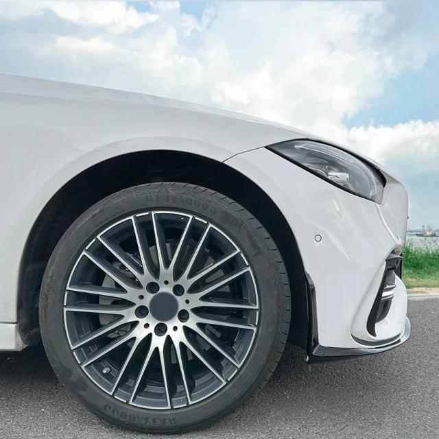 メルセデス・ベンツ Cクラス W206 S206 C260 C43 AMG 式以降 フロントバンパースポイラーリップ ロワボディキット ディフューザー スプリッター チューニングガード 輸入品_19