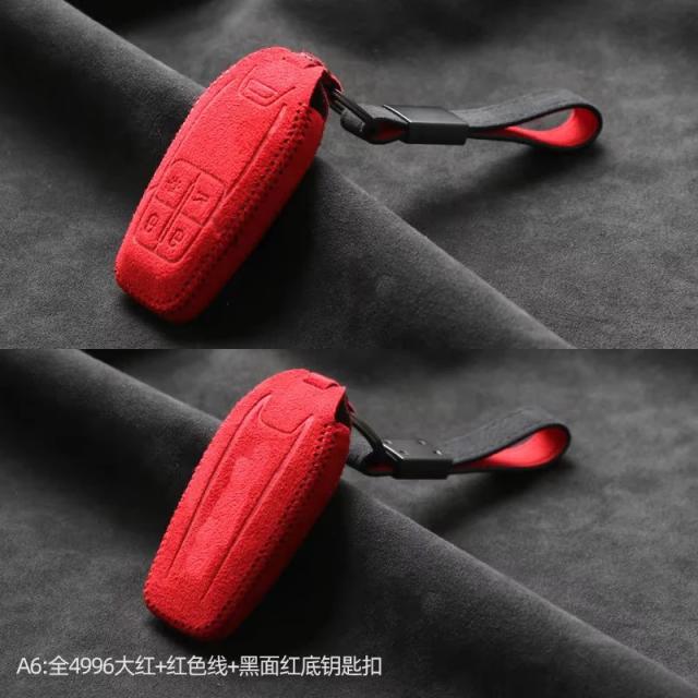 アルカンタラ製 フェラーリ 488 ロマ 812 F8 SF90 ポルトフィーノ キーフォブカバー キーケース キーホルダー カーアクセサリー 輸入品 10,641円