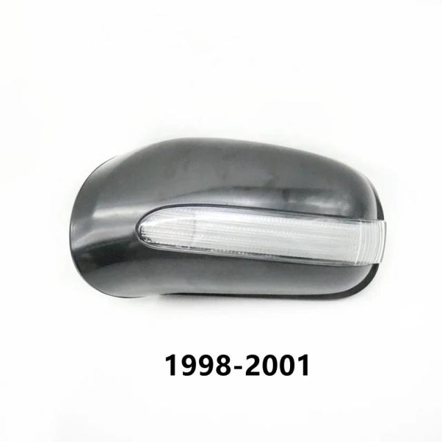 メルセデス・ベンツ Sクラス W220 S280 S320 S430 1998-2005年 用 ドアミラー ヒーテッド ガラスレンズ ハウジング 輸入品