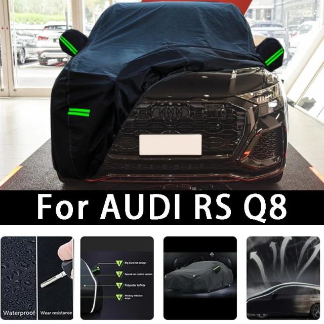 アウディRS Q8用 全天候対応 フルカバー 防雪・日よけ・防水・防塵 車外アクセサリー 輸入品