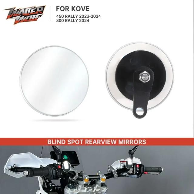 Kove 450 Rally 2023 用 補助 サイドミラー リアビュー コラボ コベモト 800 Rally 450rally 800rally 2024 対応 盲点ミラー 輸入品