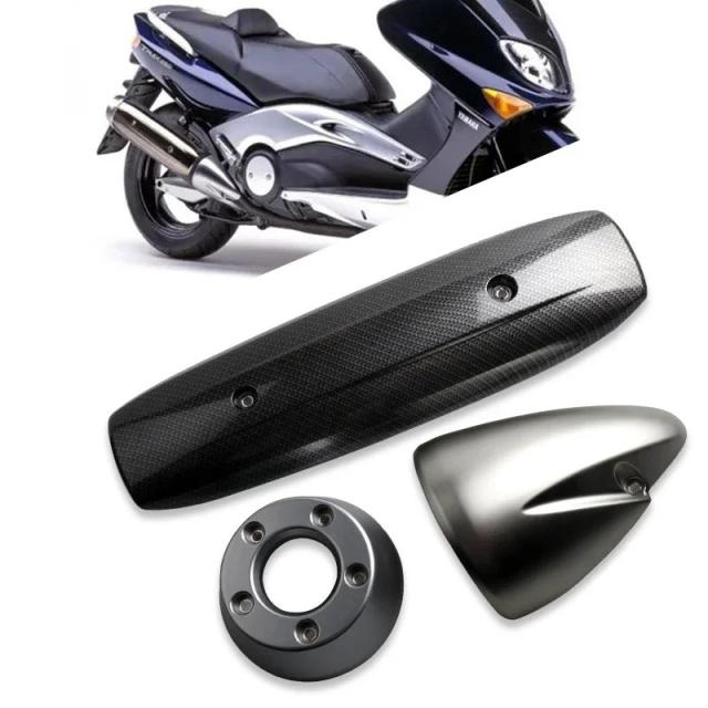 TMAX500 2001-2005年モデル用 エキゾーストパイプ ヒートプロテクター ガード マフラーカバー 輸入品