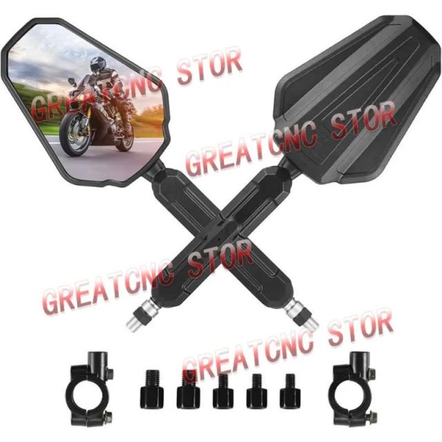 折りたたみオフロードバイク ワイドサイドミラー KTM 390 Duke 790 890 Adventure R 1050 1090 Adventure /R 対応 輸入品