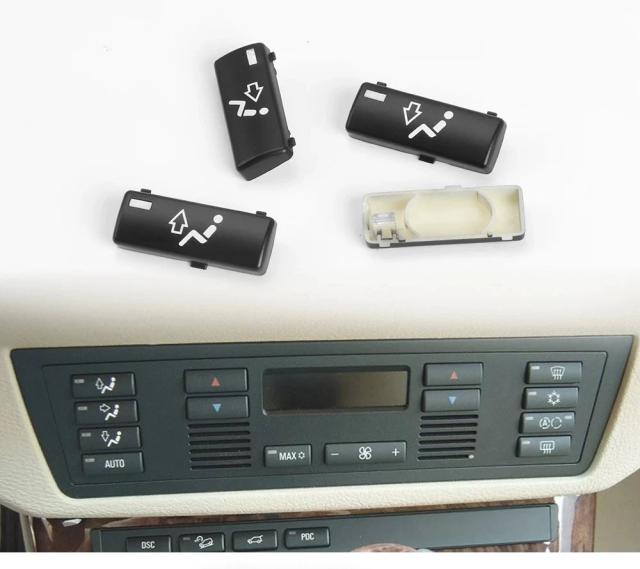 14点仕かける 車用空調設備・暖房器 古典派音楽取り締まる スイッチボタンカバー BMW 5続きもの E39 X5 E53 1996-2002年 純然たる品番 64116915812 インポート品