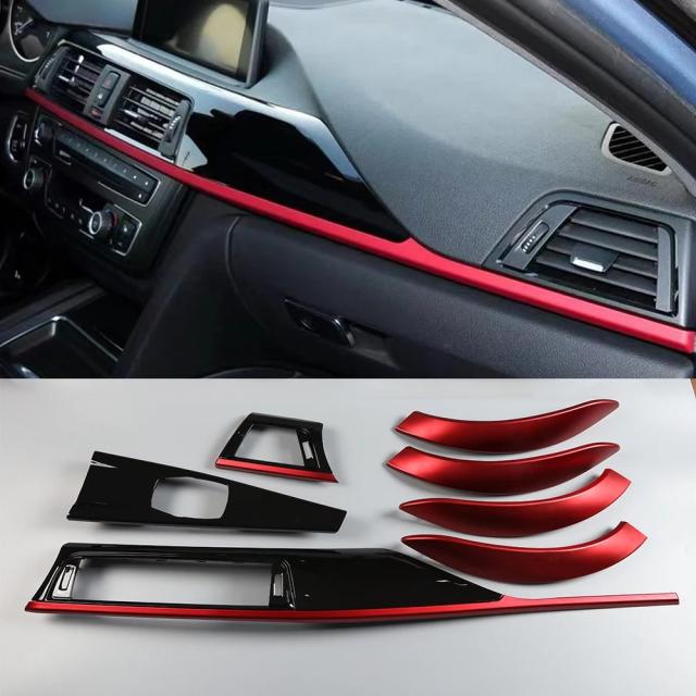 BMW 3/4シリーズ F30 F32 F34 F36 3GT 専用 センターコンソール エアコン吹き出し口 トリムパネル 内装アクセサリー 輸入品